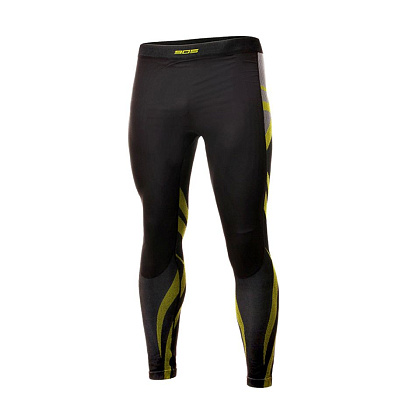 Терморейтузы, Victory code, Seamless WS, unisex, black/lime