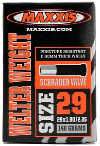 Камера велосипедная MAXXIS WELTER WEIGHT 29X1.9/2.35 THIN SV (O-CAP)