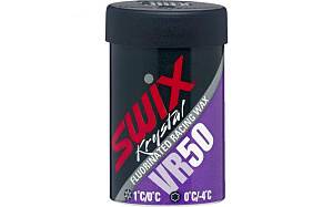 Мазь держания SWIX VR50 Violet с фтором, +1C/-2C, 45гр