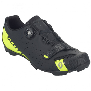 Велообувь SCOTT Mtb Comp Boa matt black/sulphur/yellow