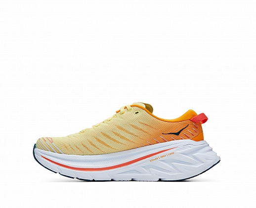 Кроссовки мужские Hoka M BONDI X YELLOW PEAR / RADIANT YELLOW