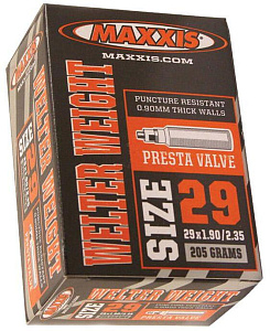 Камера велосипедная MAXXIS WELTER WEIGHT 29X1.9/2.35 THIN FVSEP (O-CA)