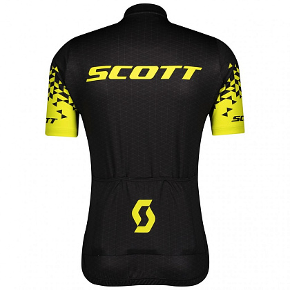 Джемпер SCOTT RC Team 10 к/рук black/sulphur yellow